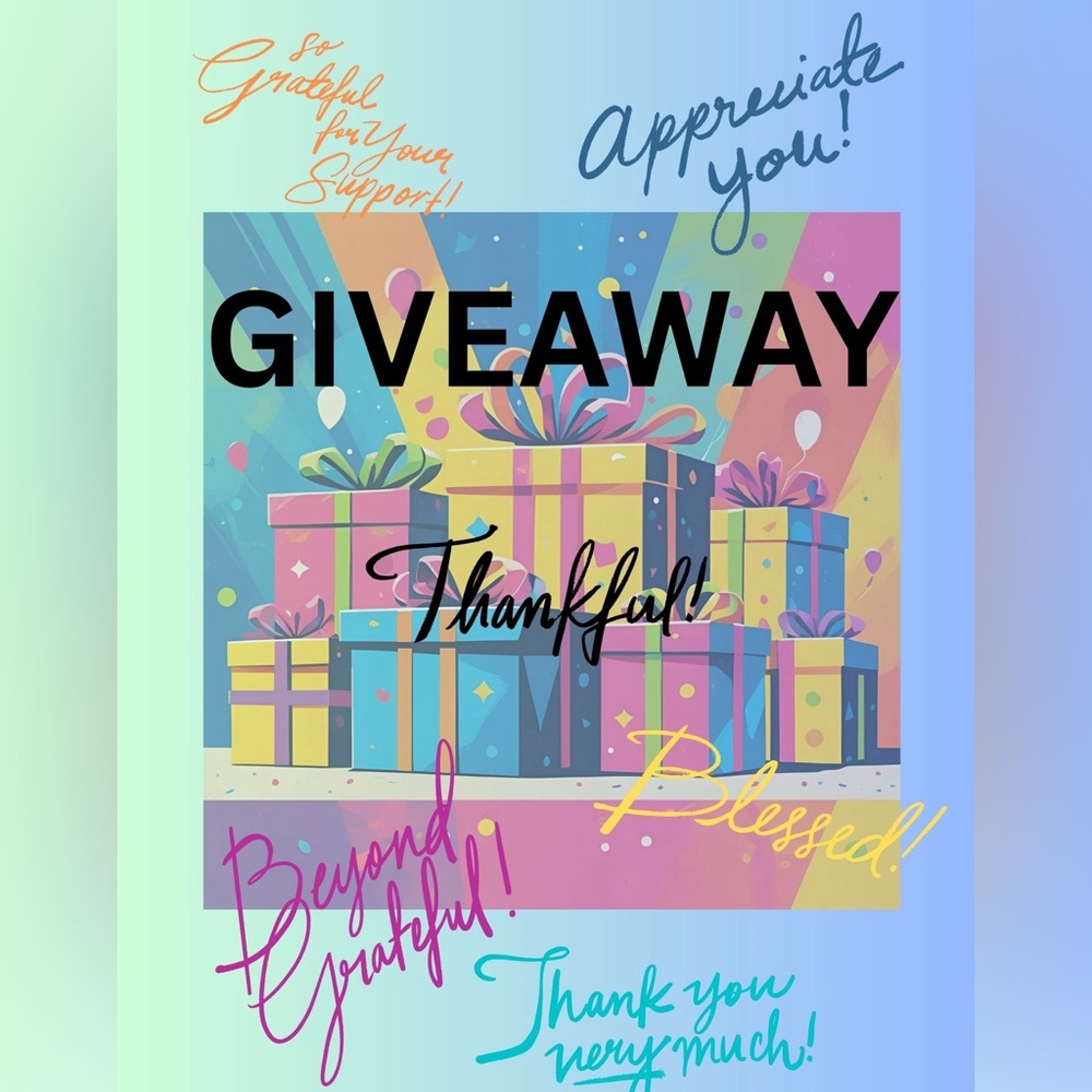 Live Show Givvy- winner MUST be present to win!!!
